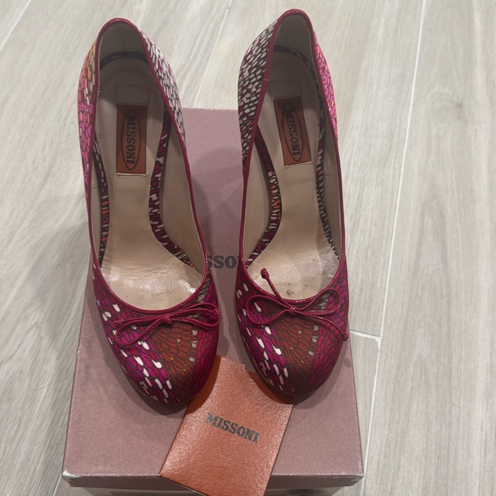 Designer Missoni shoe